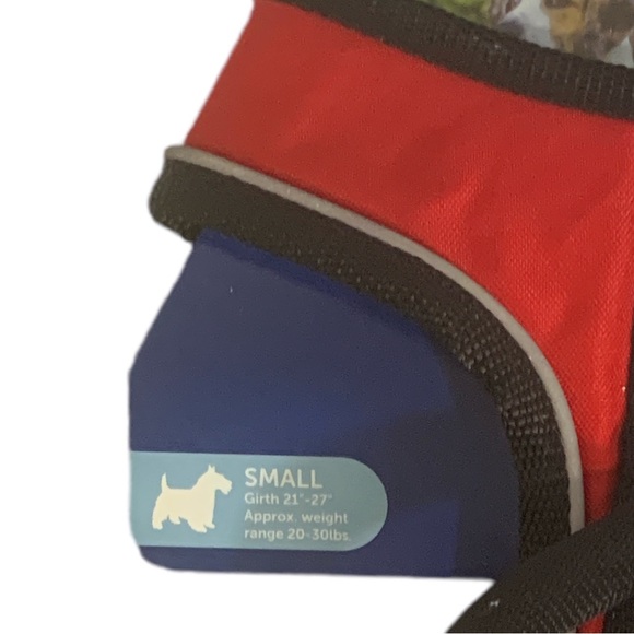PetSafe EasySport Harness Red Size Small Girth 21-27 Approximate Weight 20-30 lb - Picture 2 of 6